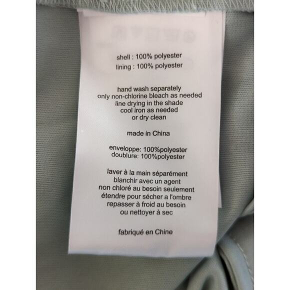 DB Studio‎ Celebrate Womens Smocked Scoop Neck Maxi Dress Dusty Sage Size 10 NWT - Picture 10 of 12